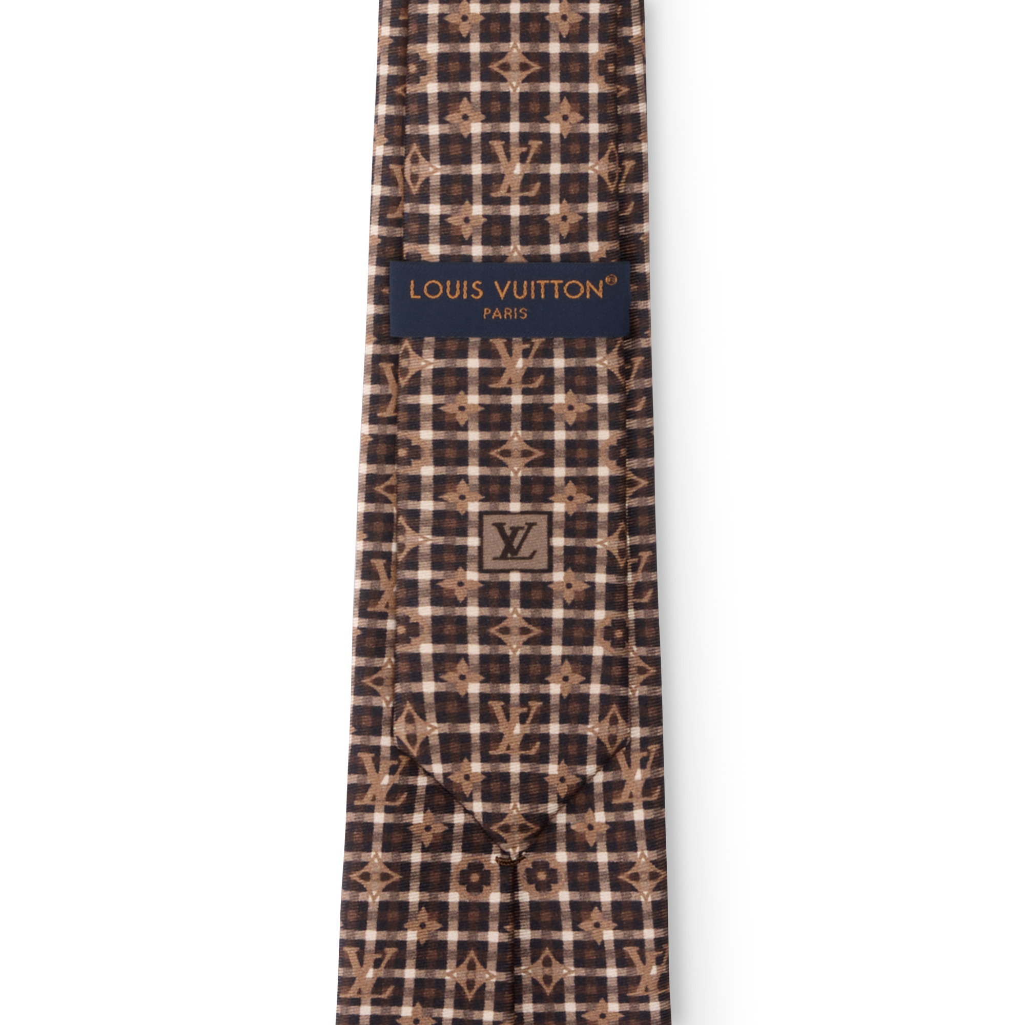 Louis Vuitton ブラウン ネクタイ モノグラム ネクタイ・モノグラム ウィンドウペイン S00｜ルイ・ヴィトン 公式